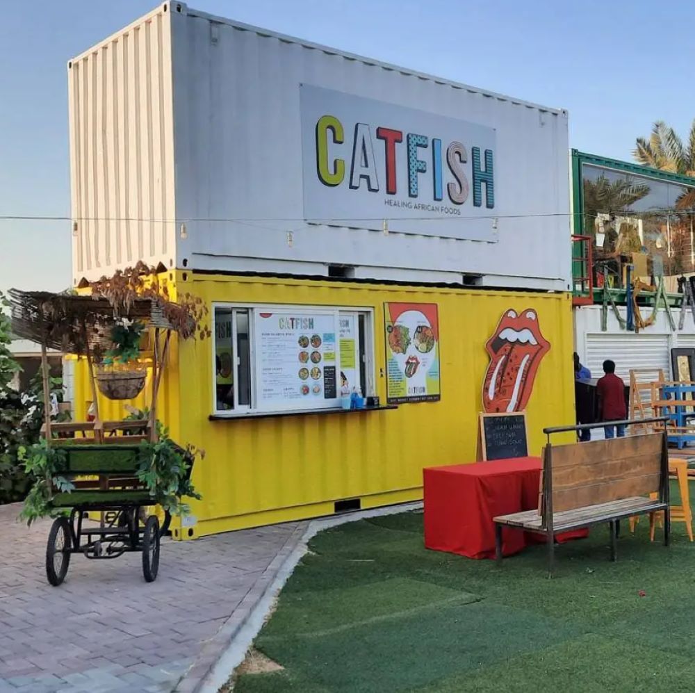 container cafes in UAE